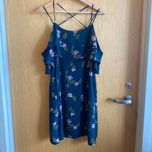 Off the Shoulder (with straps) Short Dress: Women's Dresses - Size Large